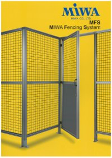 MIWA Machine fencing system PDF Catalogue