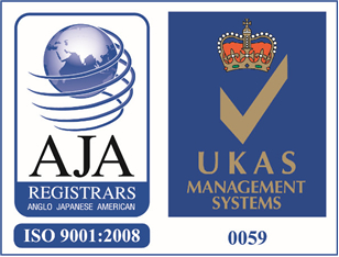 AJA REGISTRARS ANGLO JAPANESE AMERICAN ISO 9001 2008 UKAS MANAGEMENT SYSTEMS 0059