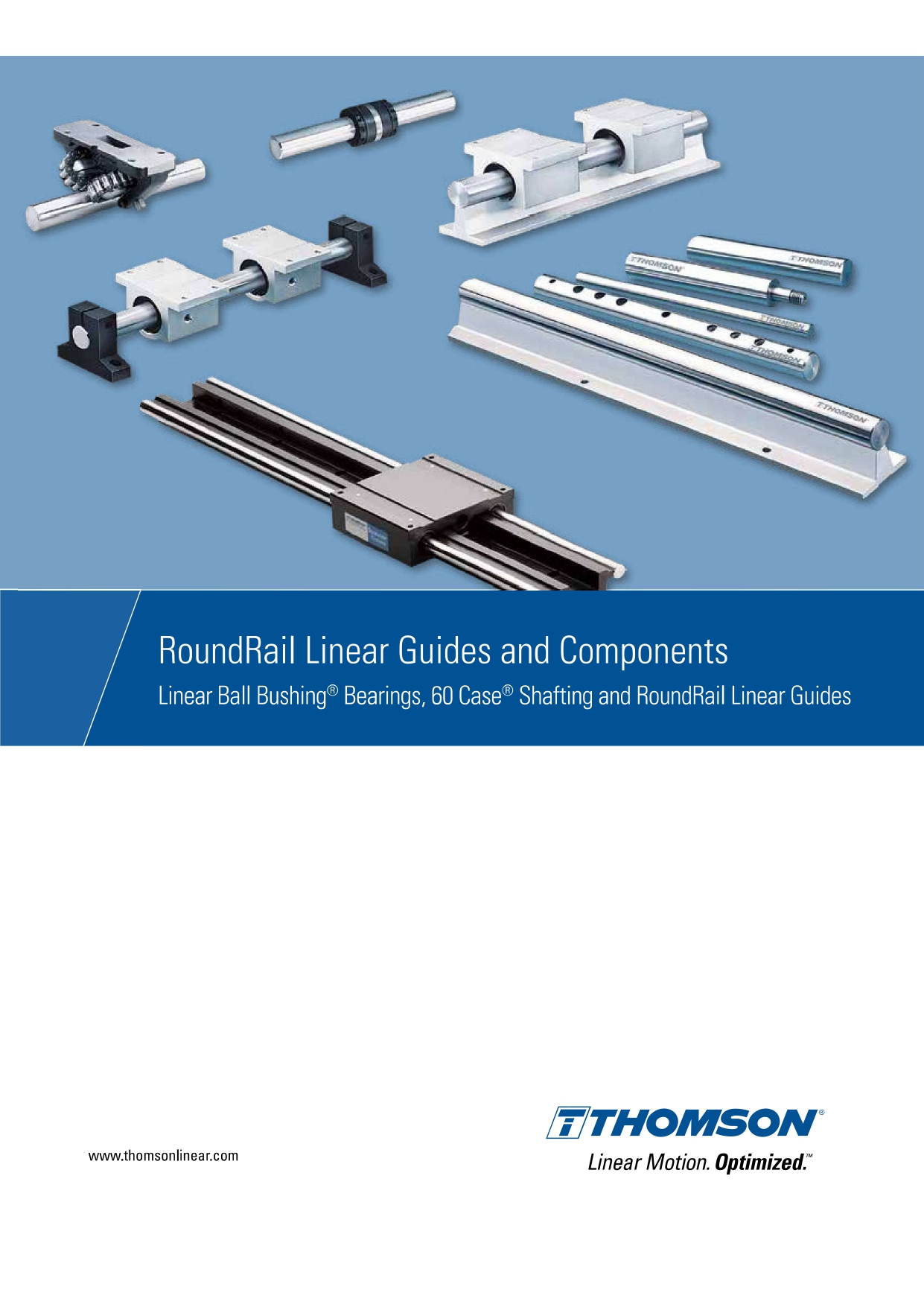 RoundRail linear Guides and Components